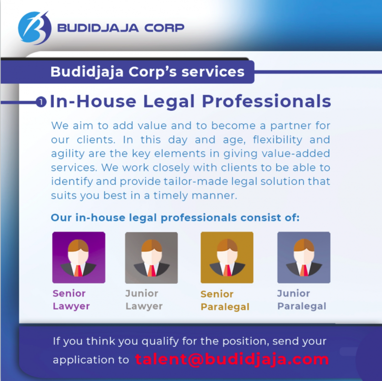 Budidjaja Corp’s Services